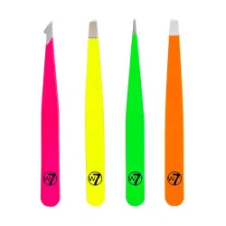 W7 - *Glow Getter* - Set de pinzas de depilar Neon