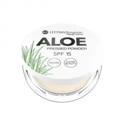 Aloe Polvos Compactos Hipoalergénicos SPF15