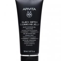 Apivita - Gel Limpiador Detox Negro Con Carbón Activo Y Propóleo