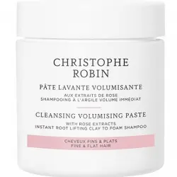 Christophe Robin - Pasta Lavante Voluminizante Con Arcilla Rassoul Y Extractos De Rosa 75 Ml