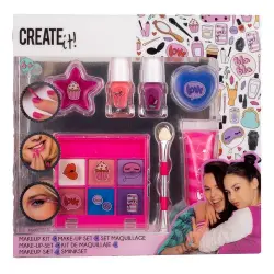 Create It Make Up Set Pink Lilac Und. Set maquillaje