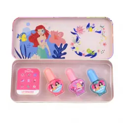 LipSmacker - *Disney Princess*- Estuche de manicura Nail Polish Tin - Ariel y Tiana