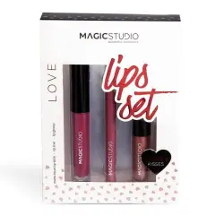 Magic Studio Colorful Lip Trio Und. Set Gloss
