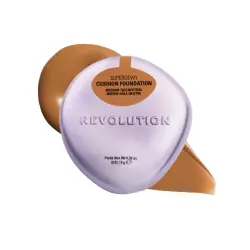 Makeup Revolution - Base de maquillaje en cushion Superdewy - Medium Tan Neutral