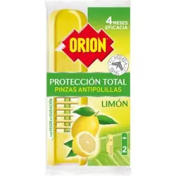Orion Protección Total Limón Und. Pinza Antipolillas
