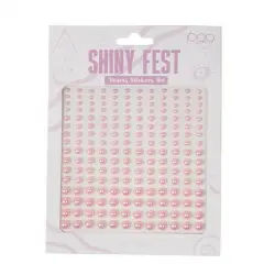 Pearls Stickers Set Rosa