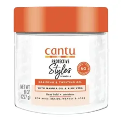 Protective Styles Braiding & Twisting Gel - 227 g - Cantu