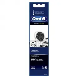 Recambio Cepillo Dental Eléctrico Pure Clean Charcoal