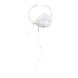 Soho - Collar Gargantilla Rosa 1 pieces Blanco unisex