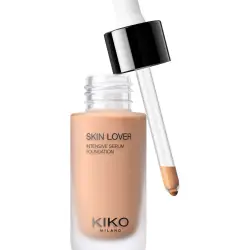 Base De Maquillaje Hidratante En Sérum De Larga Duración; Skin Lover Intensive Serum Foundation Kiko Milano 4WG Warm Gold