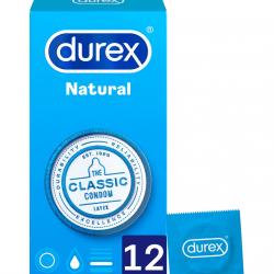 Durex - 12 Preservativos Natural Comfort