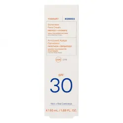 Korres - Crema solar de yogur para la cara SPF30 Protección solar 50 ml female