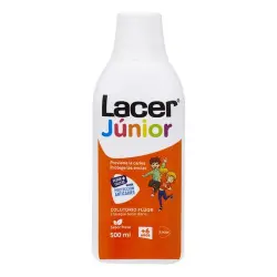 COLUTORIO INFANTIL FLUOR FRESA 500 ml Enjuague Bucal Infantil