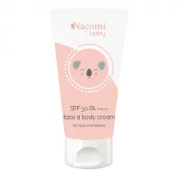 Nacomi - *Nacomi Baby* - Crema facial y corporal para niños y bebés SPF50 PA ++++
