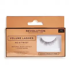 Revolution - Pestañas postizas Volume Lashes - Nº.8 Twist