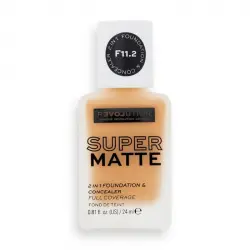 Revolution Relove - Base de maquillaje Super Matte - F11.2