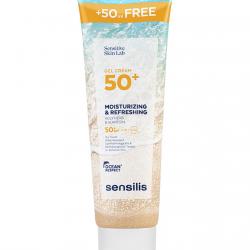 Sensilis - Gel Crema Protector Solar SPF50+ Hidratante Y Refrescante 250 Ml