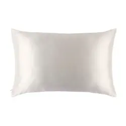 Slip - Pure Silk Pillowcase Caramel Mantas de lana y almohadas 1 pieces Blanco unisex