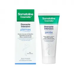 Somatoline Cosmetic - Gel drenante intensivo de piernas con extracto de rusco y escina natural