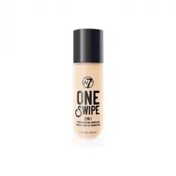 W7 - Base de maquillaje y corrector One Swipe 2 en 1 - Buff