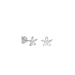 Pendientes de Plata Amapola