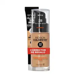 Colorstay Makeup Piel Mixta/Grasa + Regalo Skin Awaken 220 Natural Bei