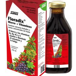 Floradix - Formulación Líquida De Hierro + Vitaminas 250 Ml