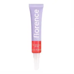 Florence By Mills - Aceite Labial Glow Yeah Lip Oil Bálsamos labiales 8 ml Oro rosa unisex