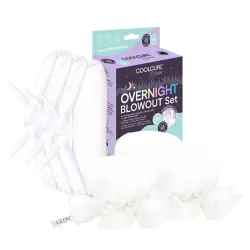Glov - Set para el cabello rulos rizadores sin calor + gorro protector satén Sweet Satin Dreams