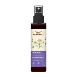 Green Pharmacy - Elixir capilar para brillo - Manzanilla + Aceite de lino