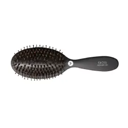 HH Simonsen - Gloss Brush Midi Black Cepillos planos 1 pieces unisex