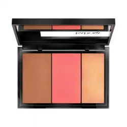 Isadora - Face Sculptor 3 In 1 Iluminadores 12 g 64, Intense Peach