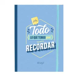Libreta Todo Lo Que Tengo Que Recordar