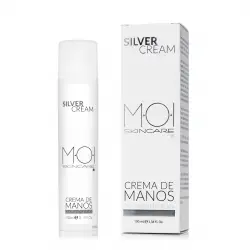 M.O.I. Skincare - Crema de manos Silver con polvo de plata