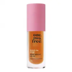 one.two.free! - Shine Bright Lip Oil Aceites labiales 5 ml Coral unisex