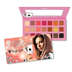 RUDE 21 Blackjack Eyeshadows Bad Girl Paleta de Sombras de Ojos