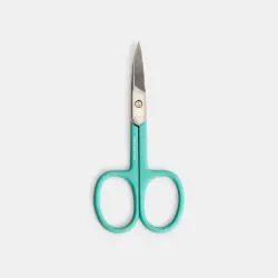 Tijeras Uñas Manicura Punta Curva Another Love Menta