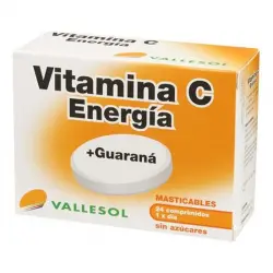 Vallesol Vitamina C Energía + Guaraná 24 und Complemento Vitanímico