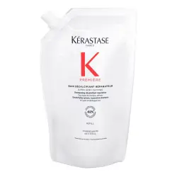 Bain Décalcifiant Réparateur Refill Pouch - 500 ml - Kérastase - Champú reparador y descalcificante para cabello dañado.