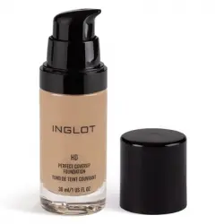 Inglot Maquillaje HD Perfect Coverup Foundation Inglot 76, Medio, 30 ml