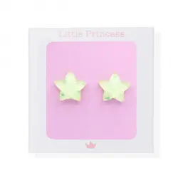 Little Princess Pendientes Pinza Estrella