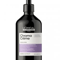 L'Oréal Professionnel - Champú Neutralizante Chroma Crème Con Pigmentos Morados 500 Ml L'Oreal Professionnel