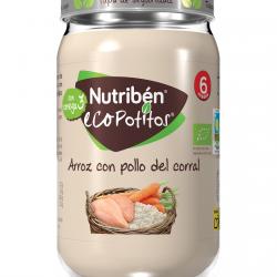 Nutribén® - Potito Eco Arroz Con Pollo Del Corral 6 Meses