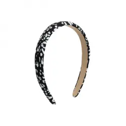 Oh My Hair Diadema Animal Print Black Leopard