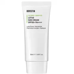 Rovectin - *Calming/sensitive* - Protector solar facial Lotus SPF50+ PA++++