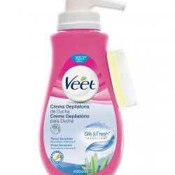 Veet - Crema Depilatoria Piel Sensible 400 Ml