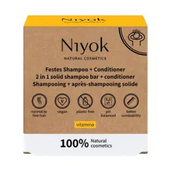 2in1 Solid Shampoo Bar + Conditioner Vitamina