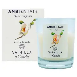Ambientair - Vela Vaso Aromática 30 Horas Vainilla Y Canela Ambientadores 110 g female