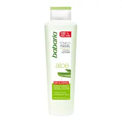 Babaria - Tónico facial revitalizante Aloe Puro 100%