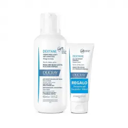 Ducray - *Dexyane* - Set Crema Emoliente 400ml + Gel Limpiador 100 ml